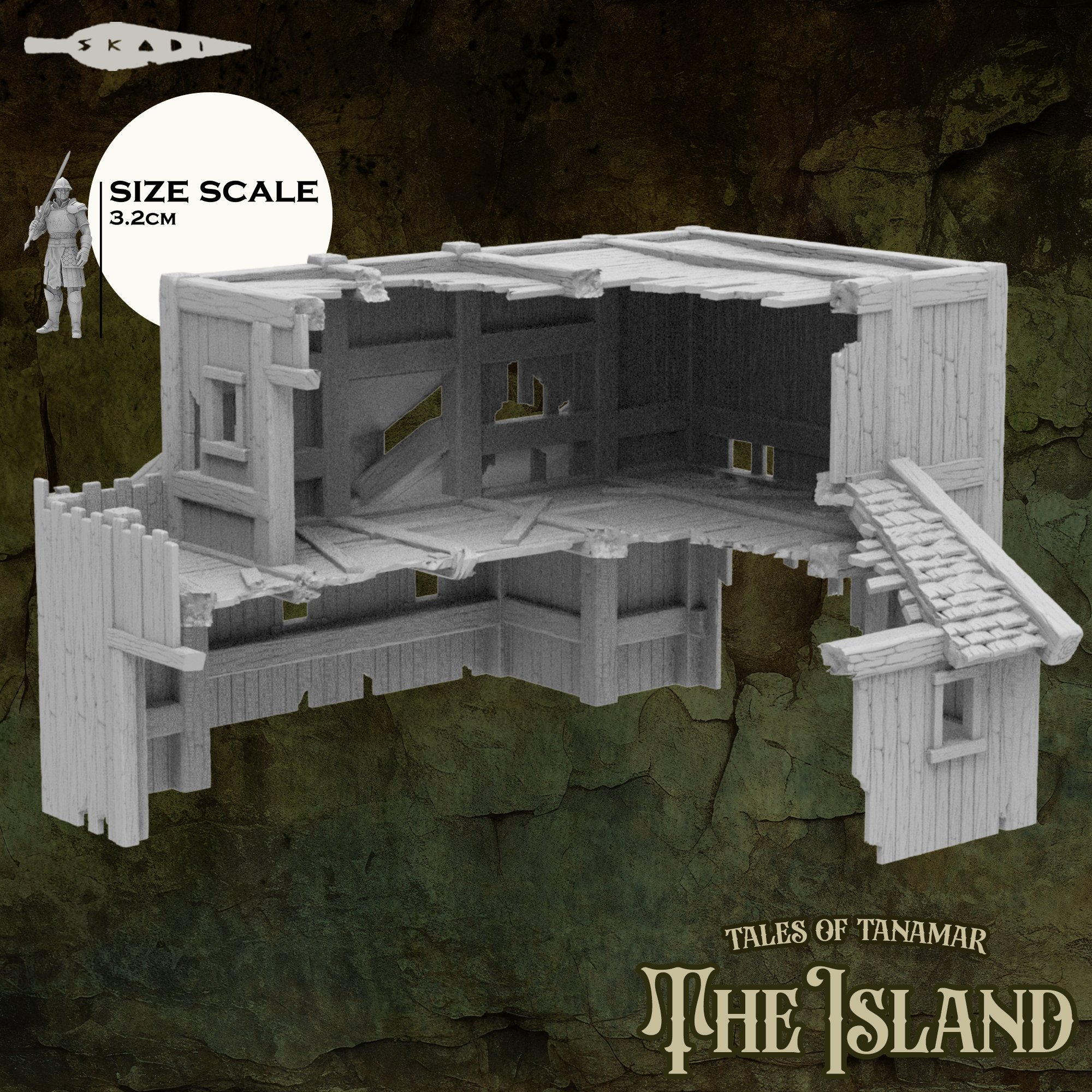 rustic headquarters wrecked from shipwreck